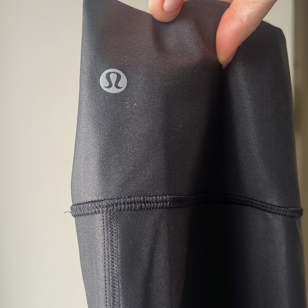 Lululemon Wunder Train High Rise 25” Foil
